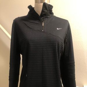 Nike Winter Running Pullover, Size Small, Black